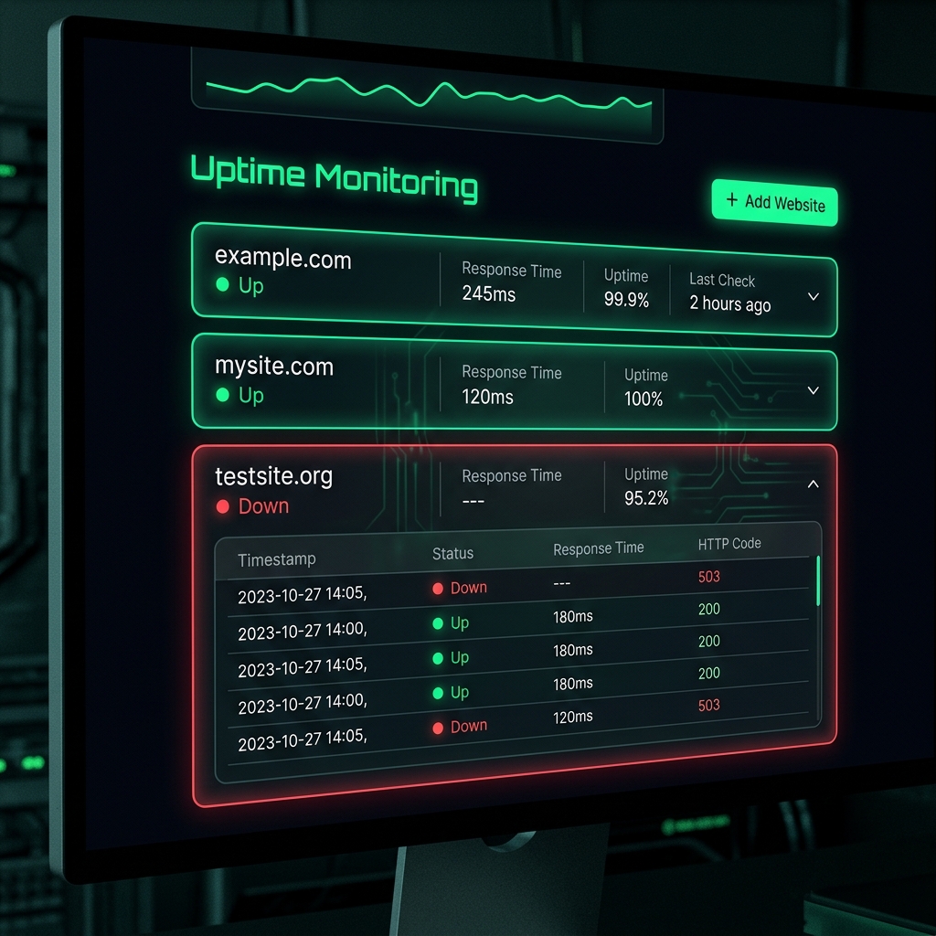 Buka Uptime Monitoring